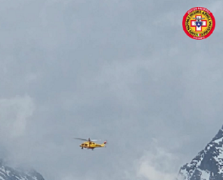 Alpinista precipita nel Torinese, recuperato dall’elisoccorso
