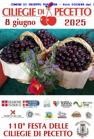 Pecetto - Fervono i preparativi per la 110ª edizione della Festa delle Ciliegie