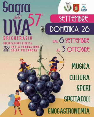 Bricherasio - Al via la Sagra dell’Uva: un mese di eventi, tra storia e gusto