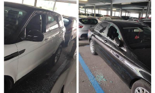 Torino - Notte di vandalismo nel parcheggio sotterraneo di Piazza Sofia: quindici auto danneggiate