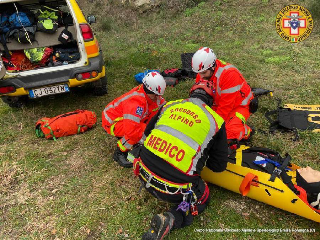 Ceresole Reale - Escursionista dispersa: ritrovata nella notte grazie al lavoro congiunto dei soccorsi