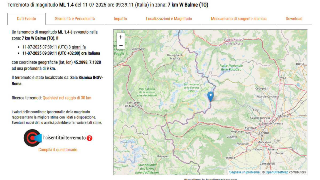 Balme - Scossa di terremoto di magnitudo 1.4: nessun danno, non avvertita dalla popolazione